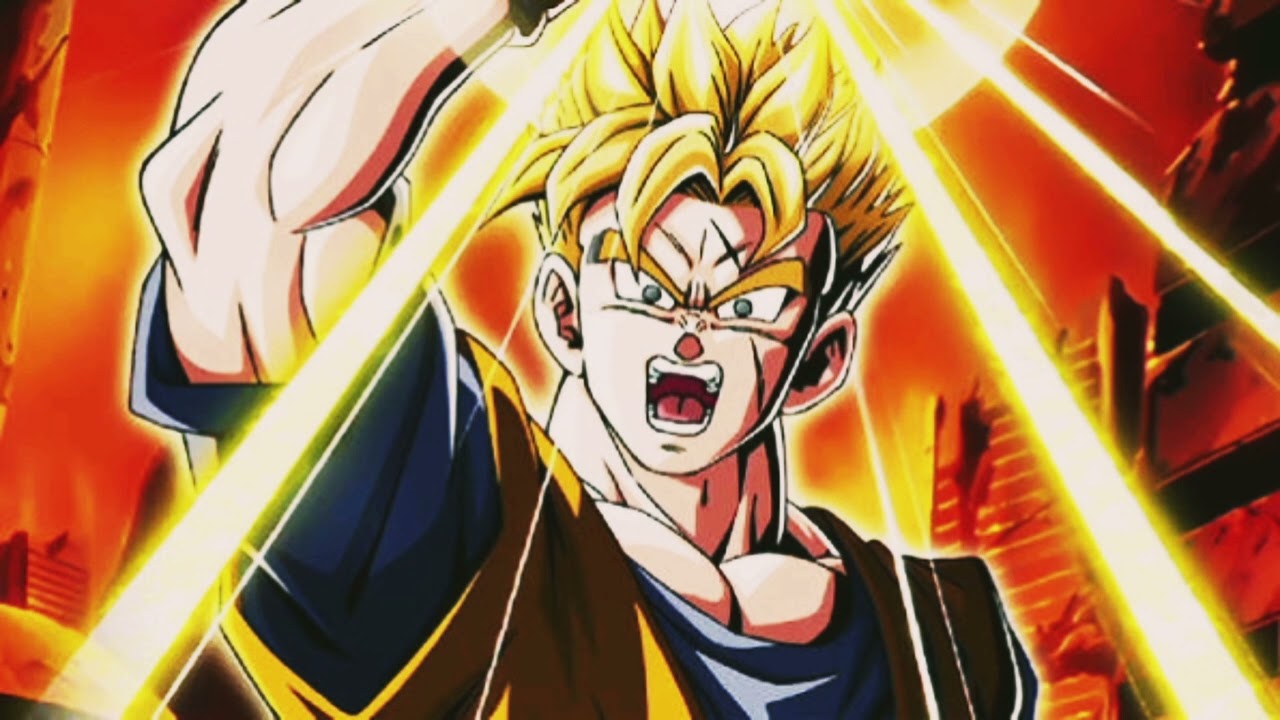 DBZ DOKKAN BATTLE: INT LR SSJ FUTURE GOHAN & TRUNKS REVIVAL OST ( Death Metal E-Guitar Version) 