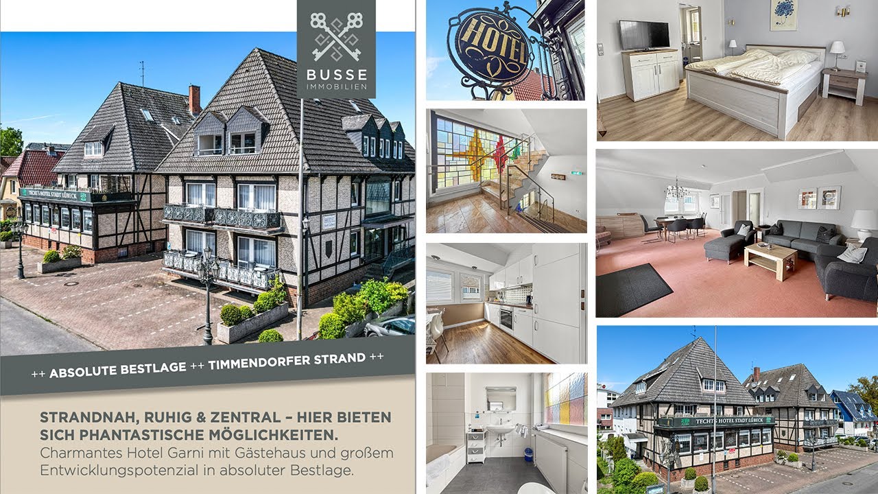 Strandnah, ruhig und zentral - EXKLUSIVE ROOMTOUR - Hotel in Bestlage von Timmendorfer Strand.