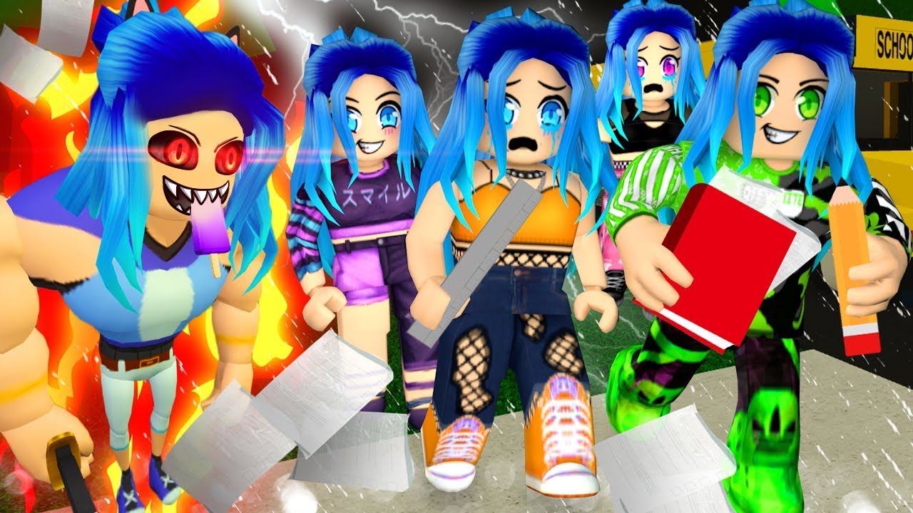 We went to a CREEPY High School in Roblox Bakon!