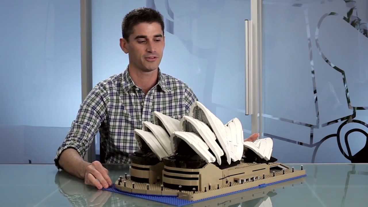 Sydney Opera House - LEGO Creator Expert - Designer Video