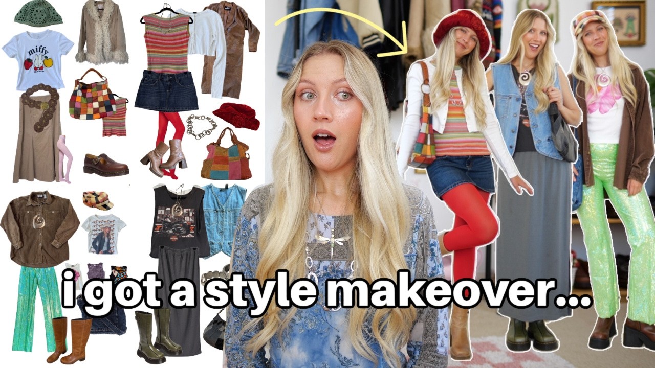 I hated all my clothes so I hired a stylist to give me a MAKEOVER *without buying anything new*