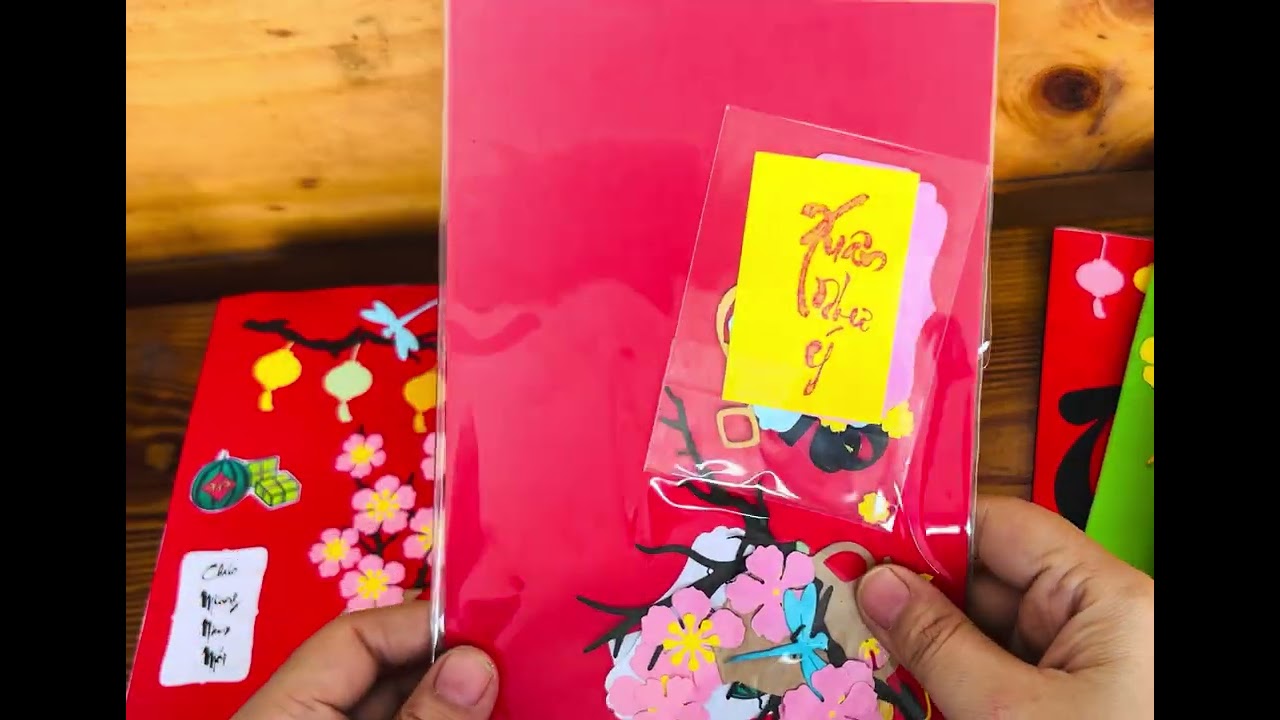 Thiệp Tết HandMade A5