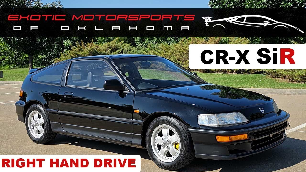 1990 Honda CR-X SiR RHD Glass Top - Walkaround