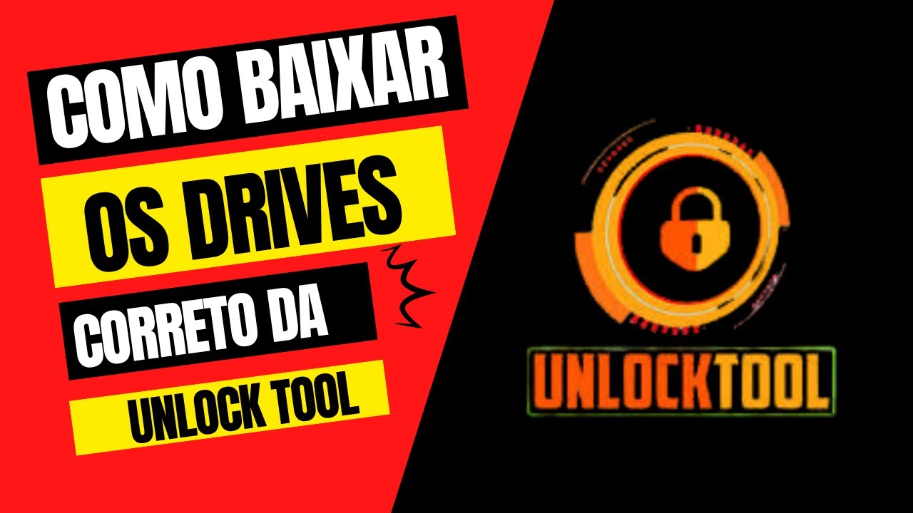 Como baixar e Instalar Todos os Drives da Unlock tool