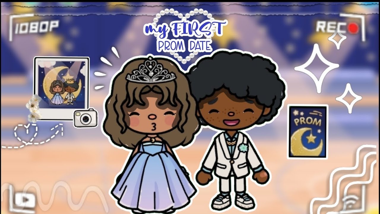 My FIRST prom date ll *WITH VOICE🔈* ll toca boca ll toca abha 