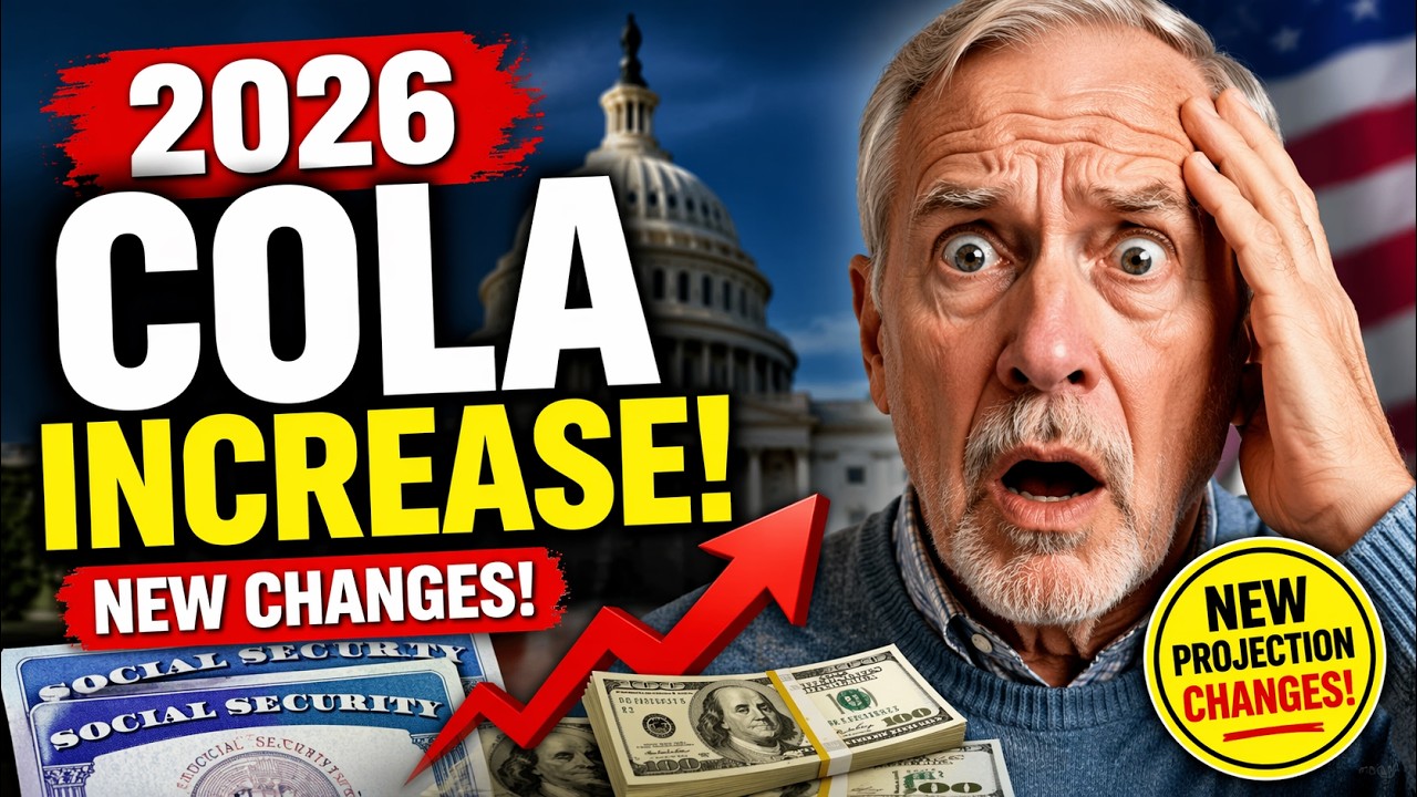 2026 social security cola increase: new projection changes