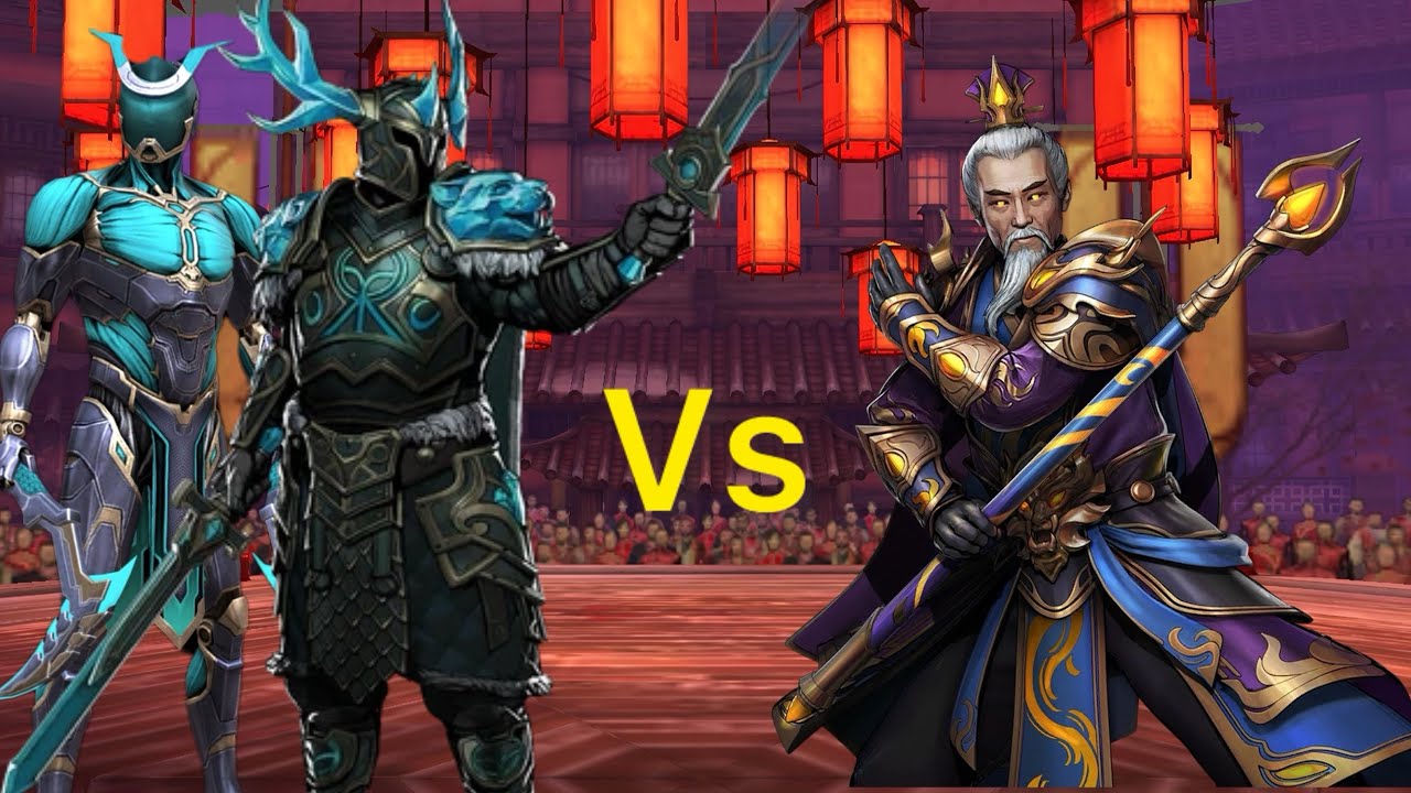 Celestial Konung and Void Anibot vs PENGFEI THE UNRIVALED.Shadow Fight3