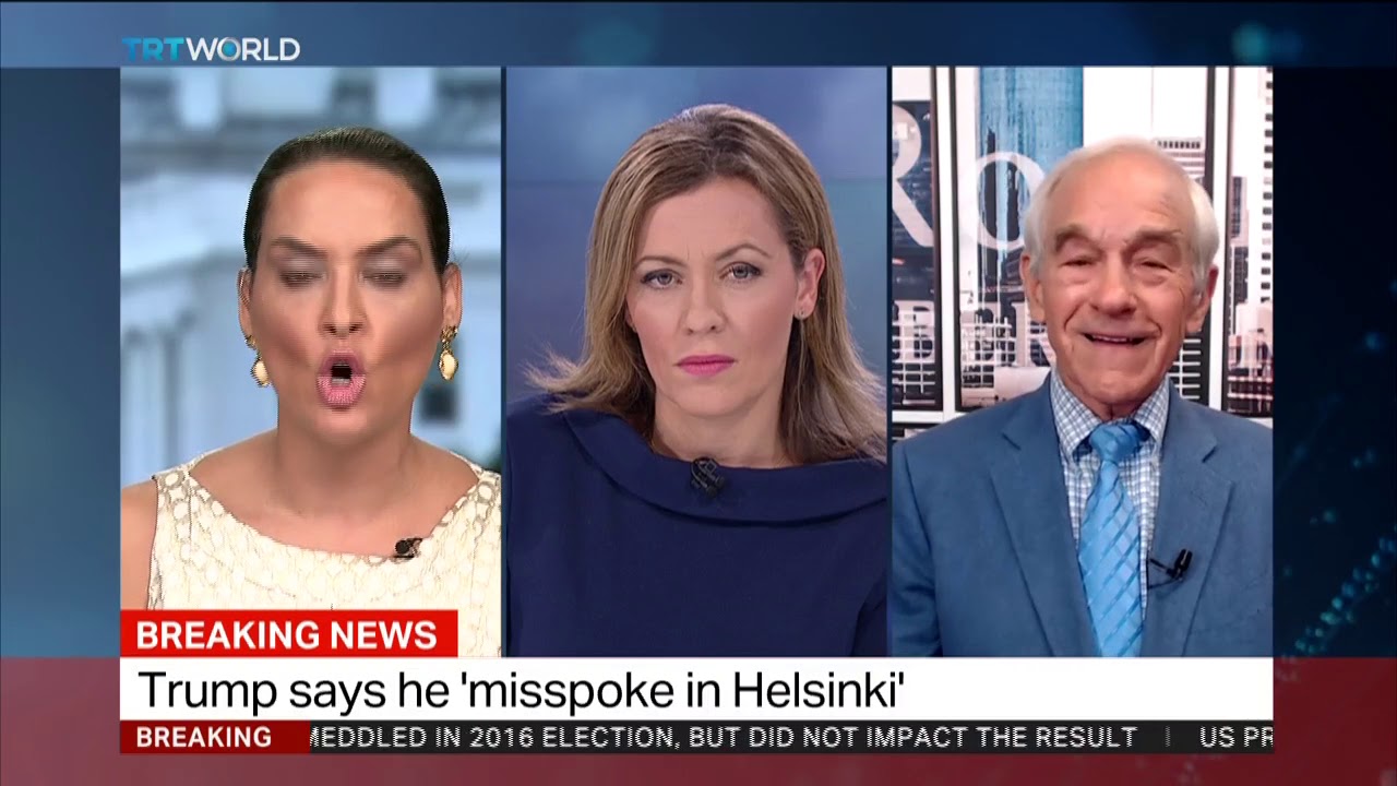 Ron Paul & Bassima Alghusseini debate Trump's Finnish flop