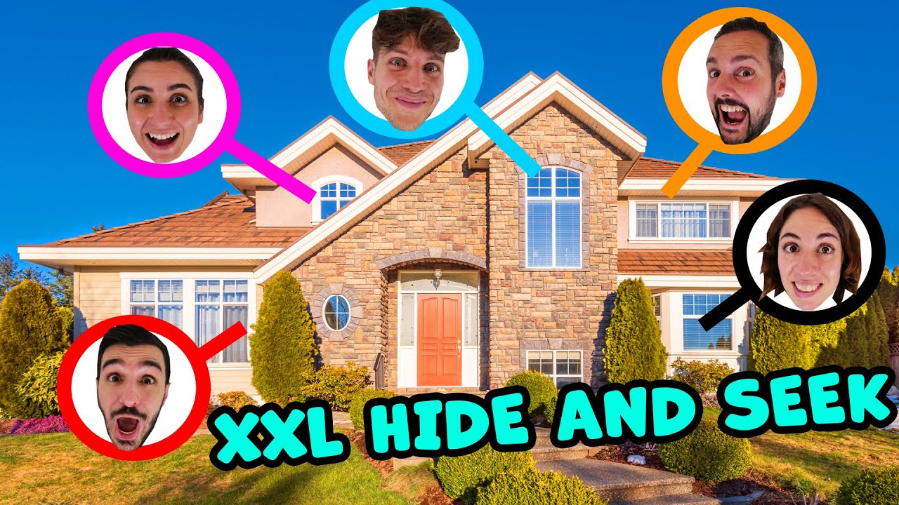 XXL VERSTECKEN SPIELEN IN DANIAS HAUS! Mit Kaan, Claudio, Dania, Tom & Lena!