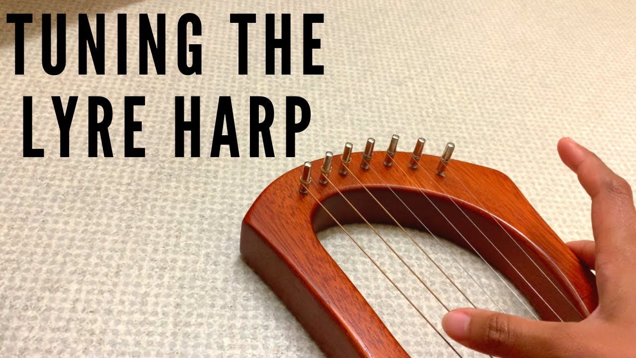 Tuning the 7 string lyre harp