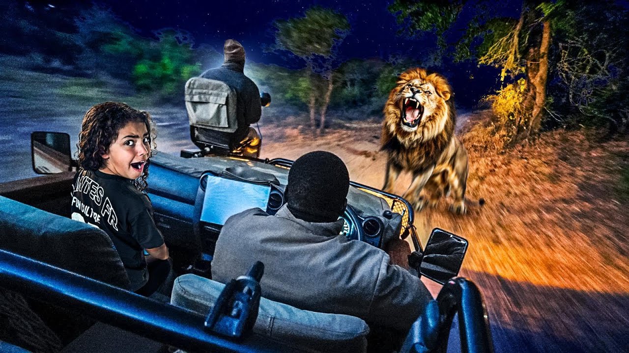 TENTANDO SOBREVIVER NUM SAFARI NA &Aacute;FRICA POR 24 HORAS 😱😱