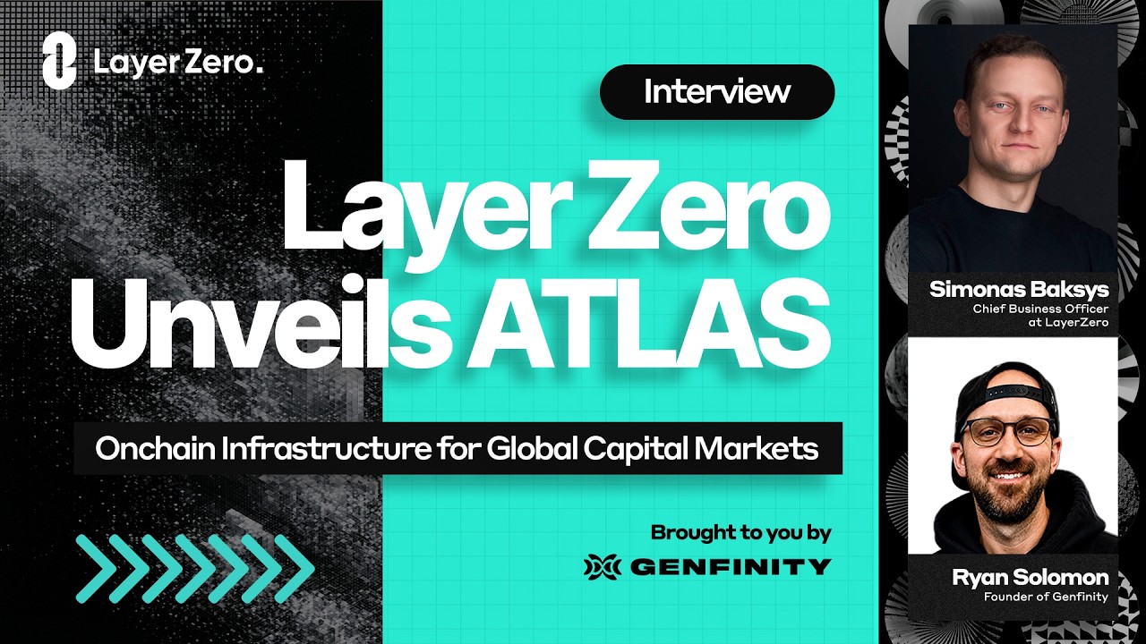 LayerZero анонсирует ATLAS: инфраструктура для ончейн-рынков капитала