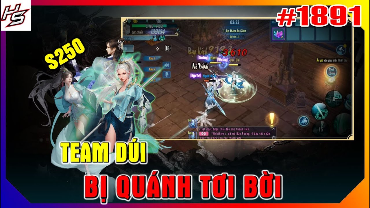 #1891 TÂM M.A S250 - TEAM DÚI BỊ QUÁNH TƠI BỜI | Thiên Nhai TV