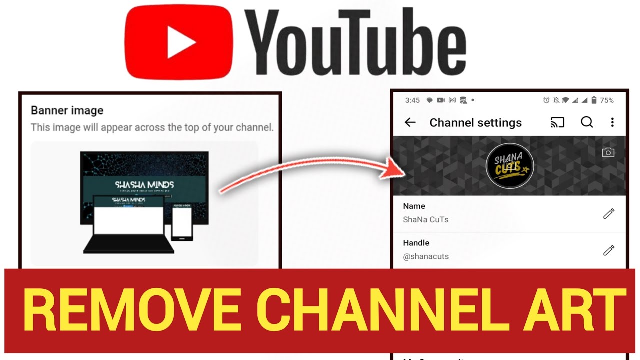 How to remove banner from youtube | How to Remove Banner