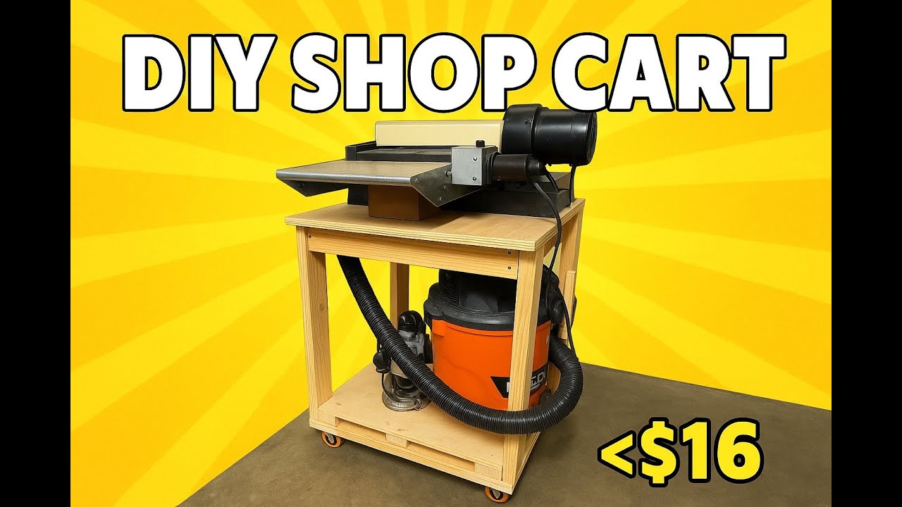 Building a tool stand/mobile base for under $20!