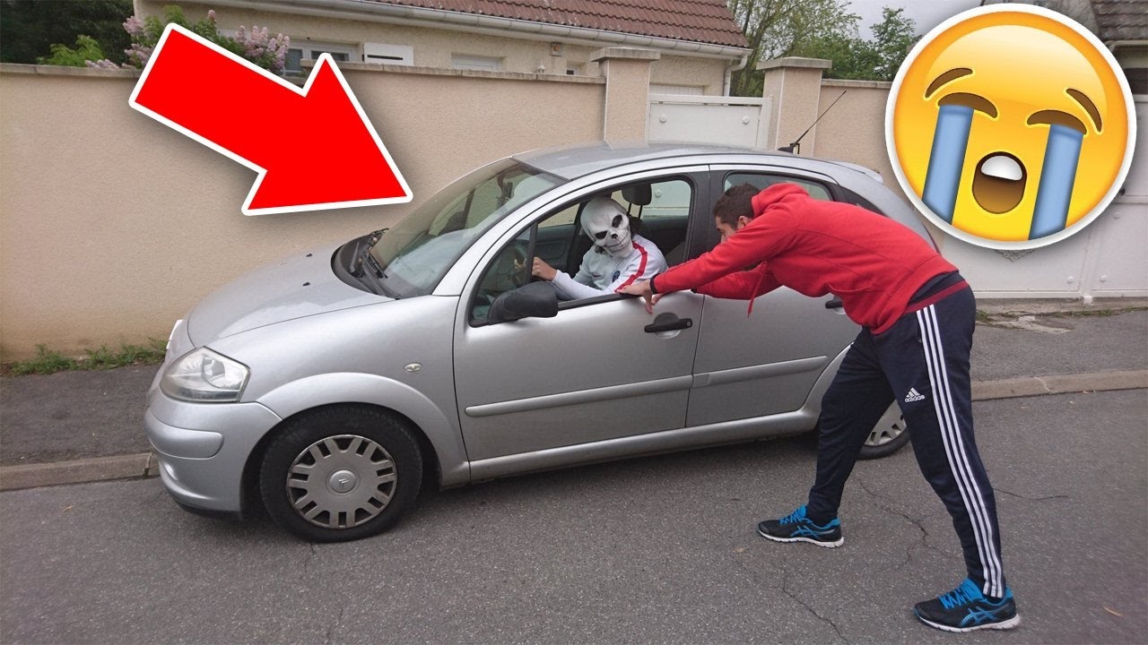 IL MA VOLÉ MA VOITURE ! SA TOURNE MAL 😂 PRANK