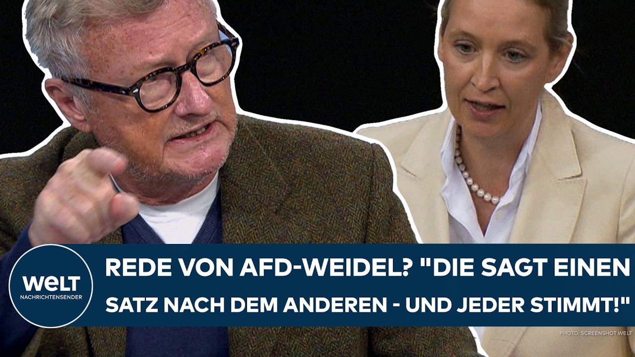 DEUTSCHLAND: Rede von AfD-Weidel? 