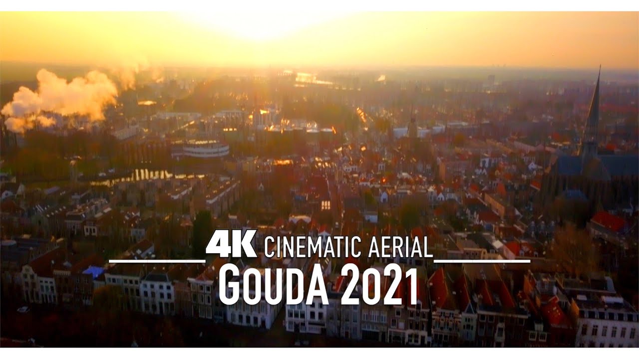 GOUDA by Drone 4K 🇳🇱 | Holland Ultra HD