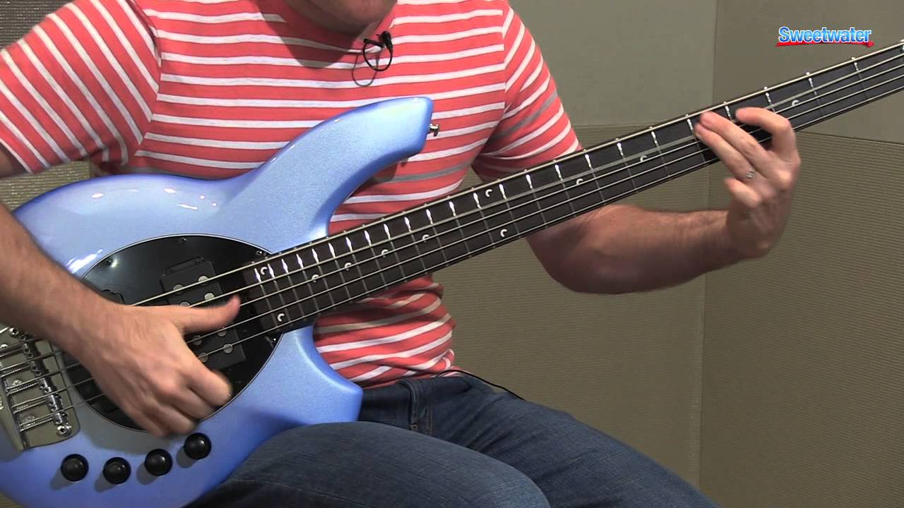 Music Man Bongo 5 HH Electric Bass Guitar Demo - Sweetwater Sound