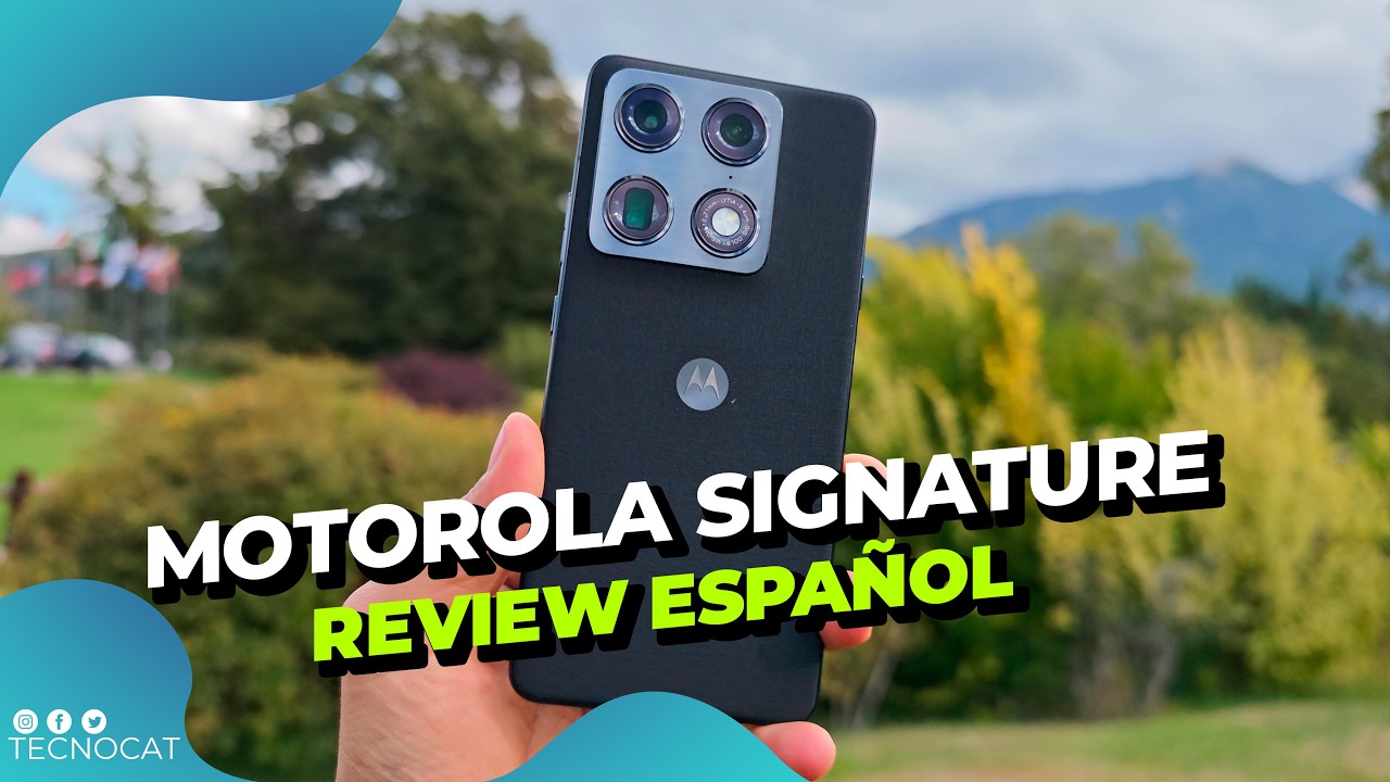 NUEVO CELULAR Motorola Signature Review en Español