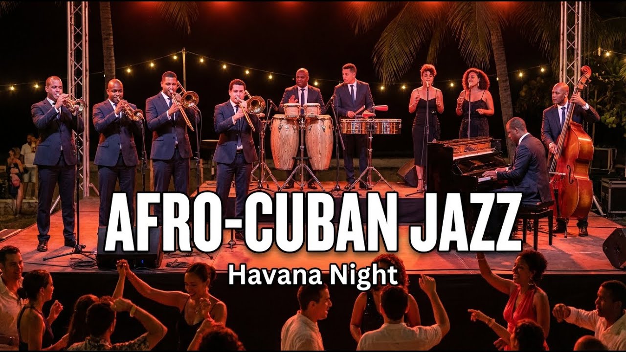 Son Cubano Nights | Tropical Jazz Fusion for Study