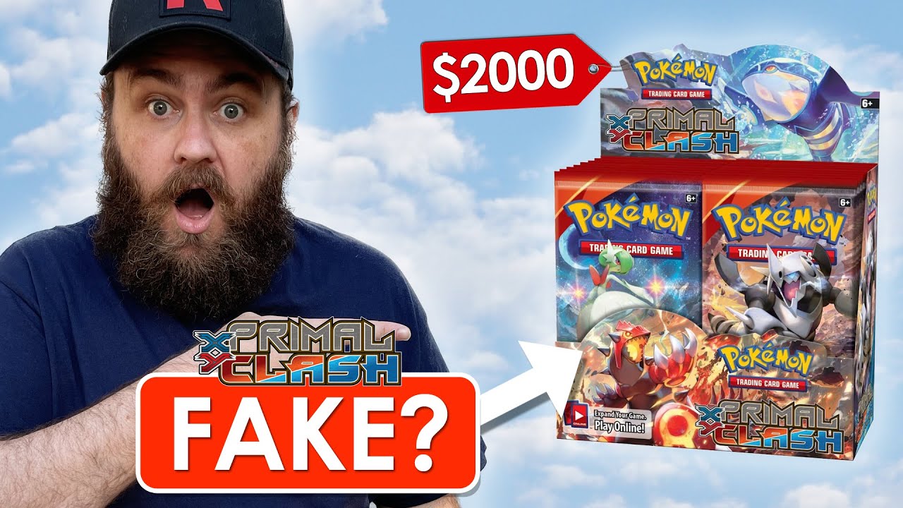 Поддельные карты Pokemon XY Primal Clash за 2000 долларов