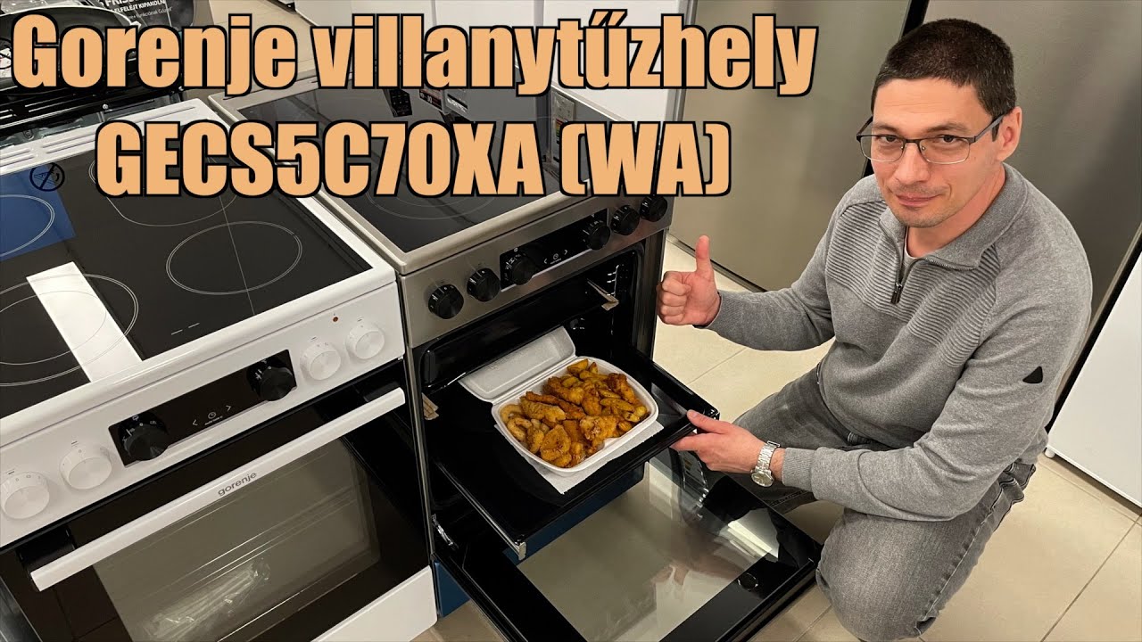 Gorenje villanytűzhely bemutató (GECS5C70XA / GECS5C70WA)