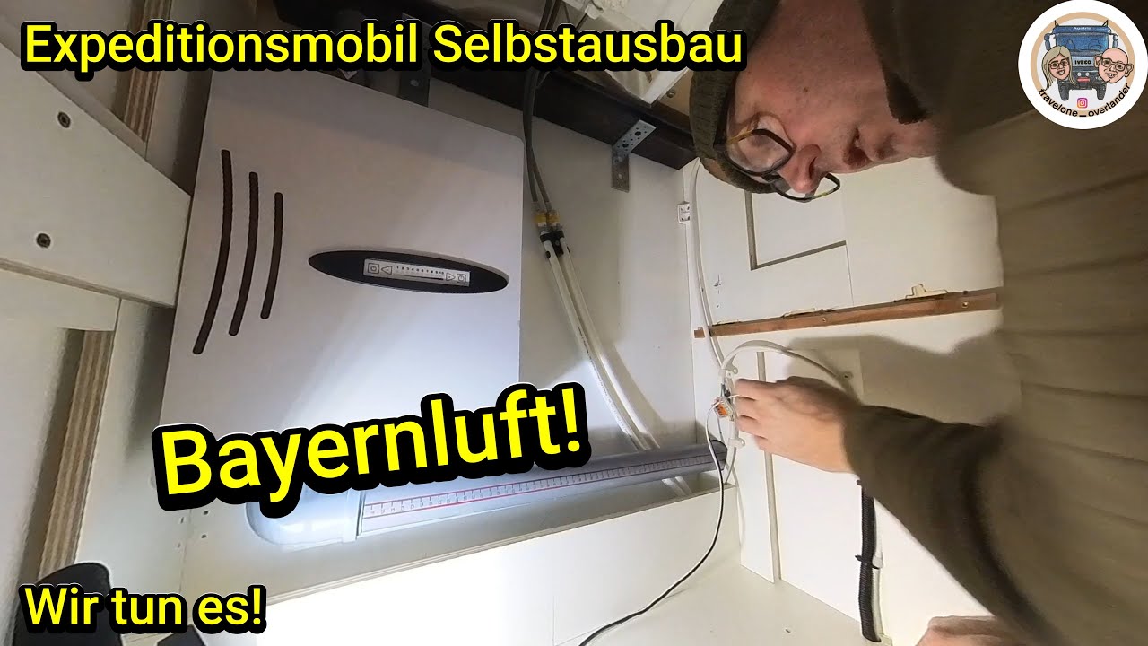 Bayernluft - Dezentrales Lüftungsgerät mit Wärmerückgewinnung #57 Expeditionsmobil Overlander