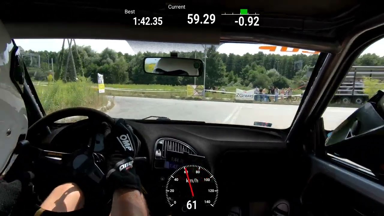I Super Sprint 2024 | Citroen Saxo VTS @ Wieliczka I 1st in Class 3, 2nd Overall | onboard