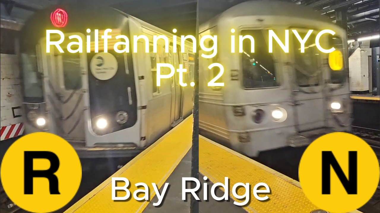 Railfanning in NYC Pt. 2 (Bay Ridge)