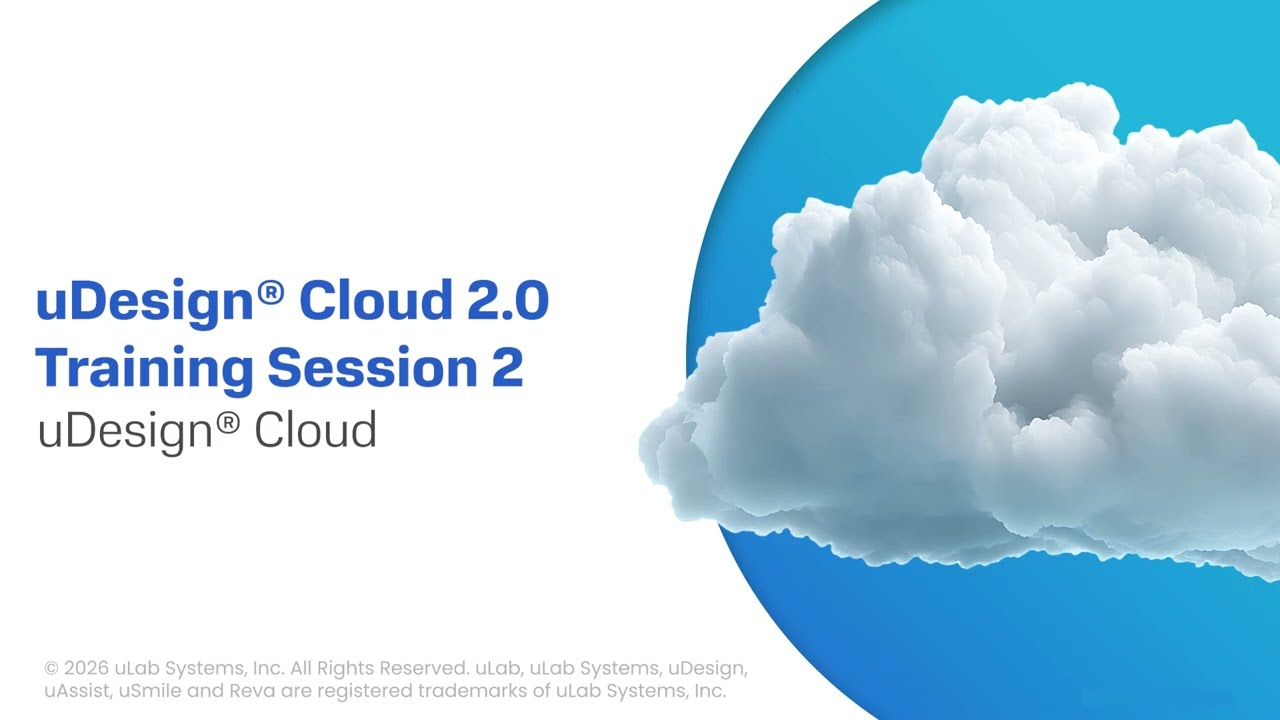 uDesign Cloud 2.0 - Training Session 2