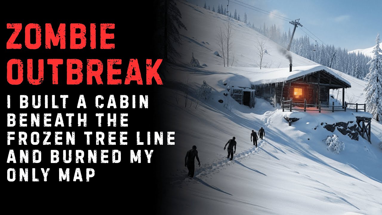 ZOMBIE OUTBREAK: I Built a Cabin Beneath the Frozen Tree Line and Burned My Only Map