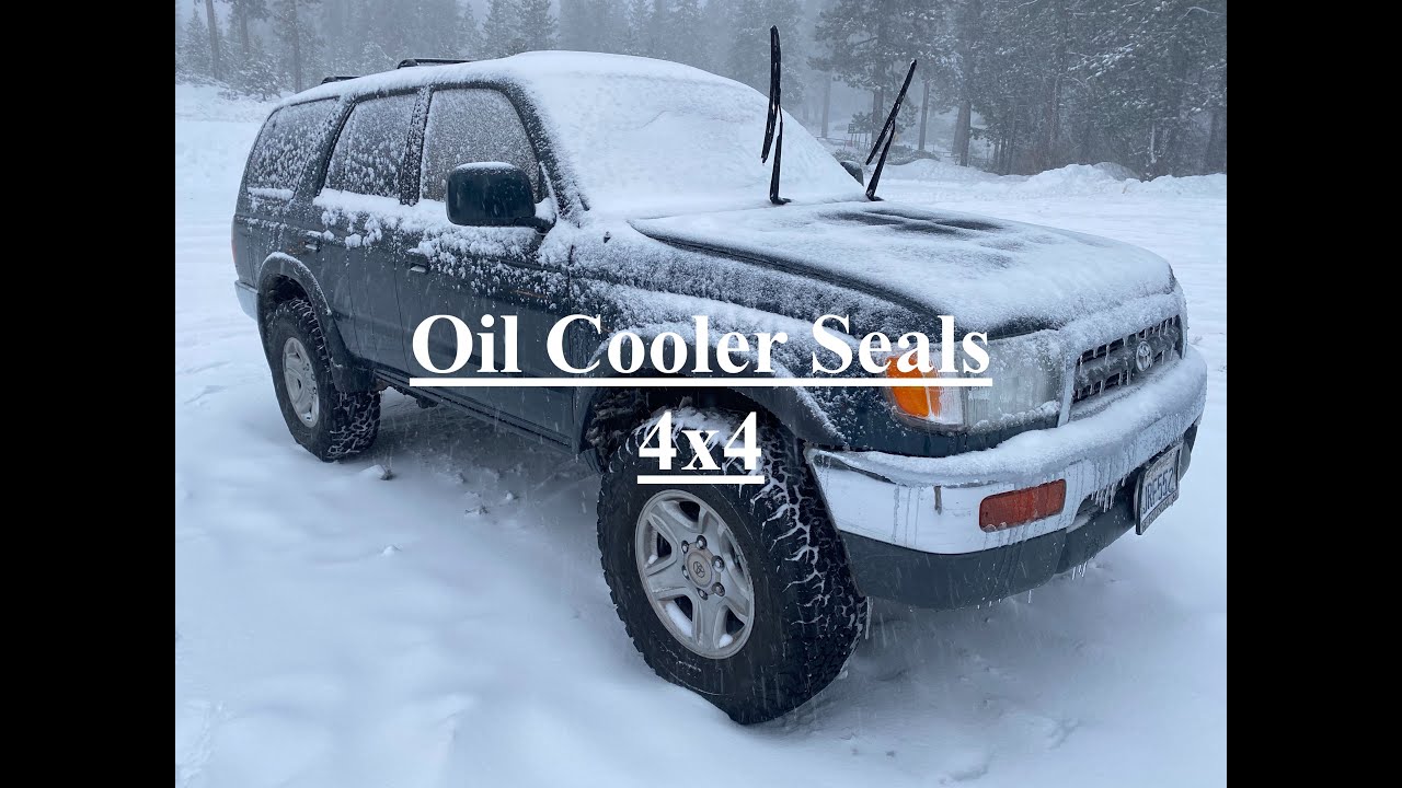 Toyota 4Runner Oil Cooler Seals Replacement 4x4 (1996-2002)