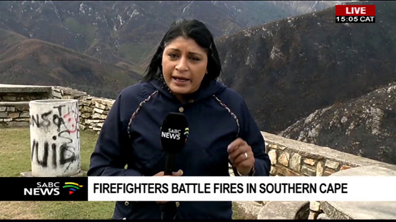 Firefighters battle fires in Southern Cape