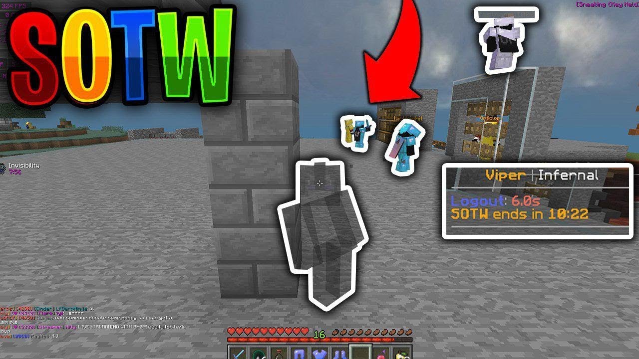 Вот как лучшая фракция в HCF играет в SOTW... *Команда бурения №1* | Minecraft HCF