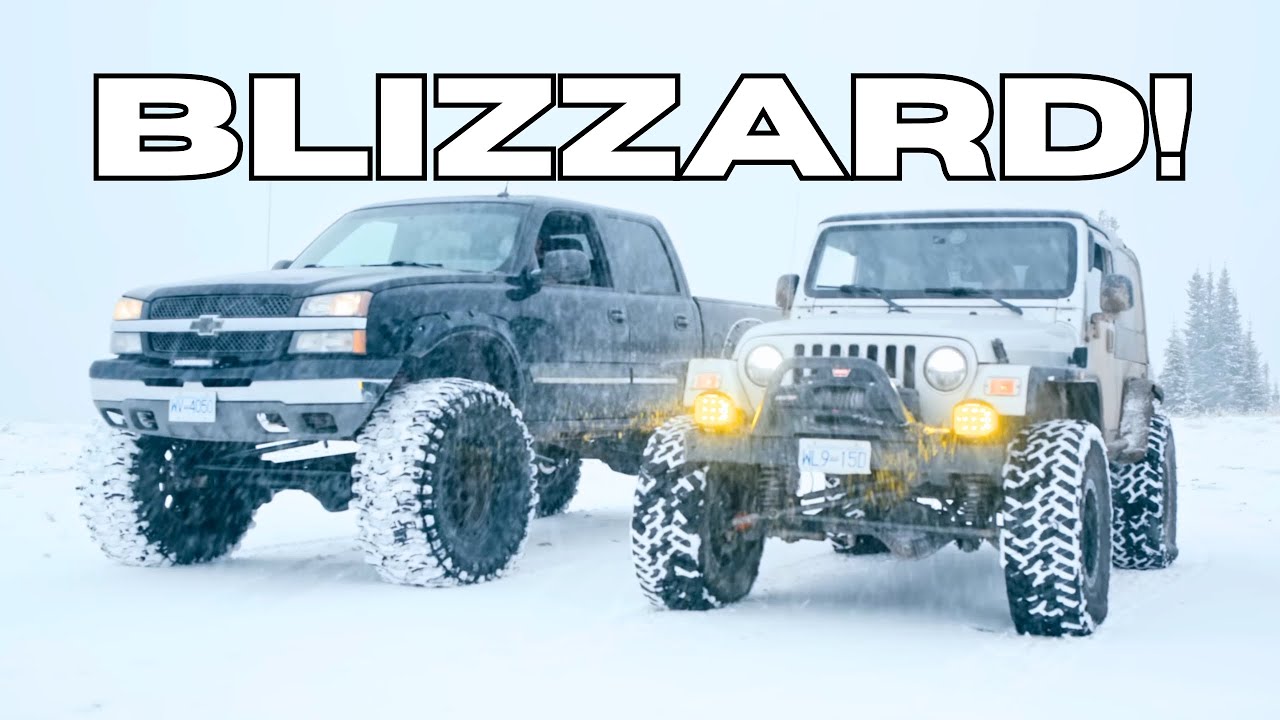 Easy Trail Ride Until A SNOW STORM Hits!