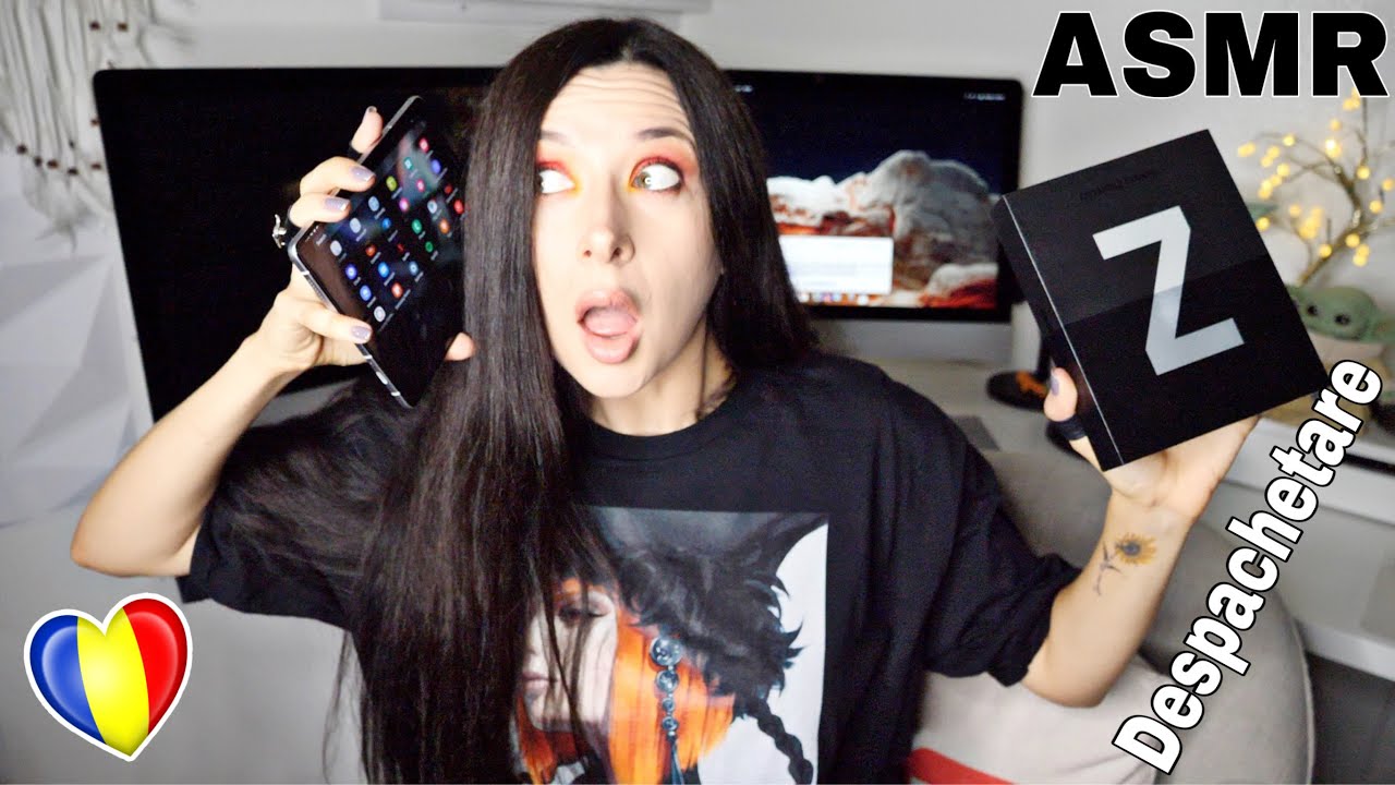 ASMR Unboxing Galaxy Z Fold 3 *Despachetare în Română