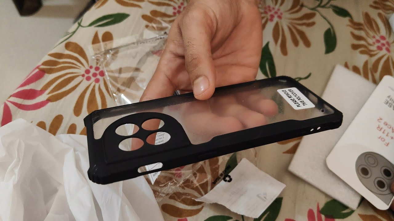 Ordered Kwine Case OnePlus 11R Black Bordered Transparent Back Cover from Zepto, Hinjawadi Pune  ₹99
