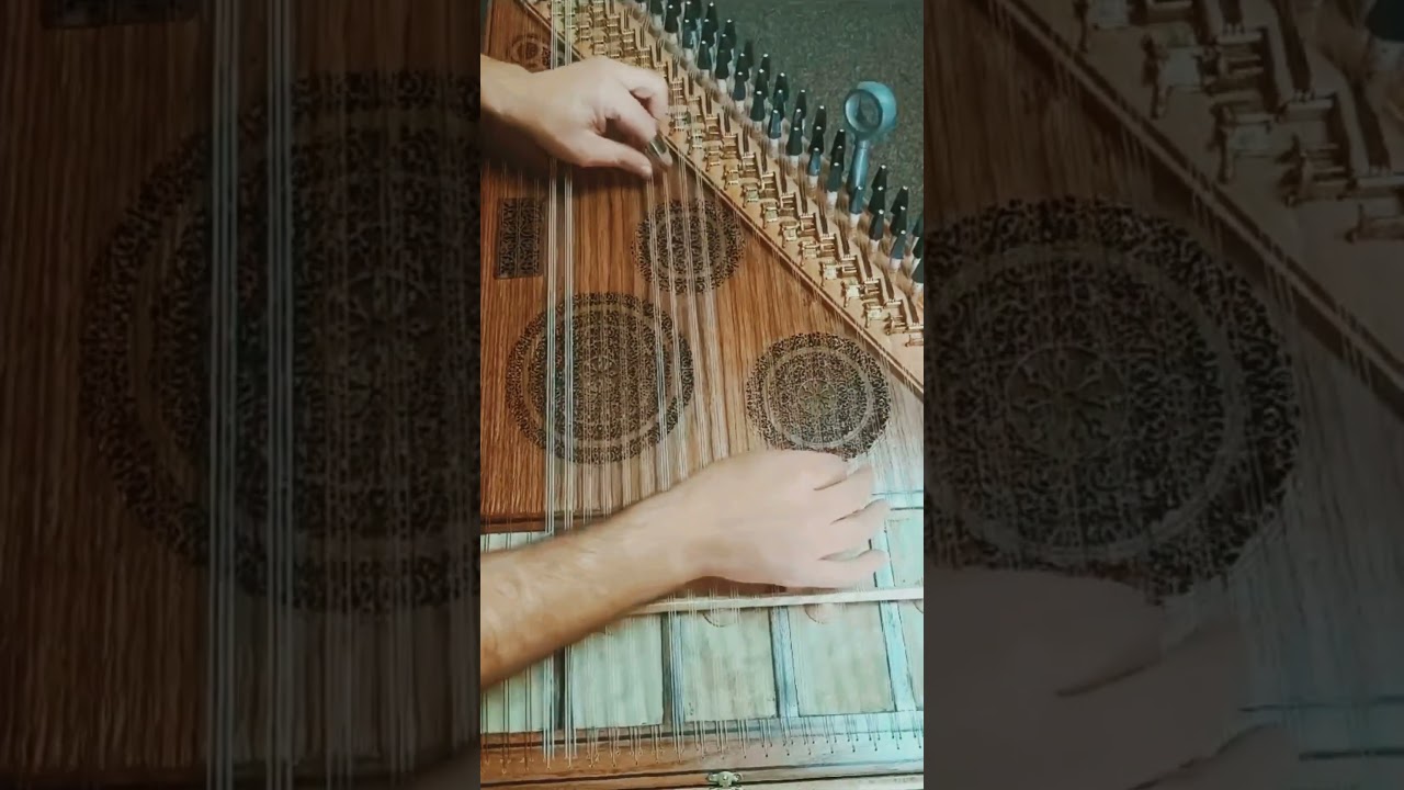 החלפת מיתרים לקאנון - סטאפ לקאנון - תוצאה מושלמת &rlm;#qanoun #kanun #newstrings #magmastrings #קאנון