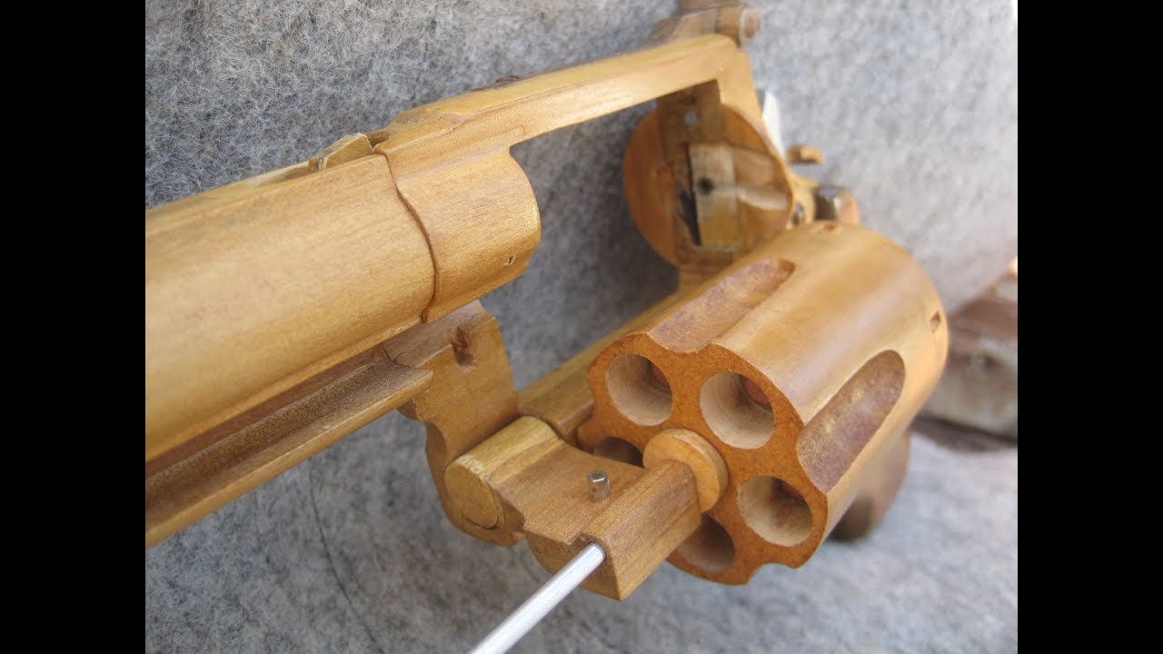 REV◎LVER RUBBER BAND GUN 00.1 S&W M500 making