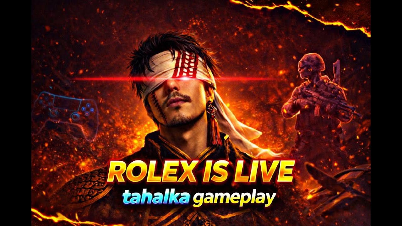 🔴 ROLEX IS LIVE | Intense Gaming Live 🔥 Clutch Moments & Pro Gameplay
