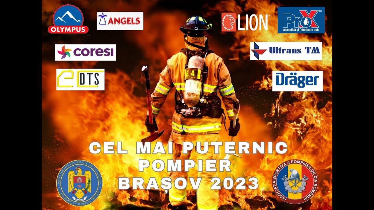 Concursul ”Cel mai puternic pompier” - faza națională / Brașov, 4-5 iulie 2023