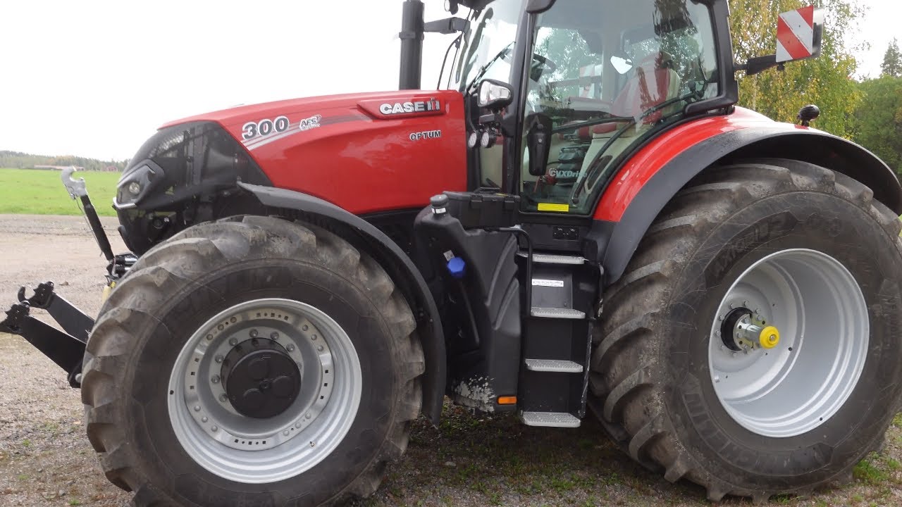 Haarala testaa CaseIH Optum 300