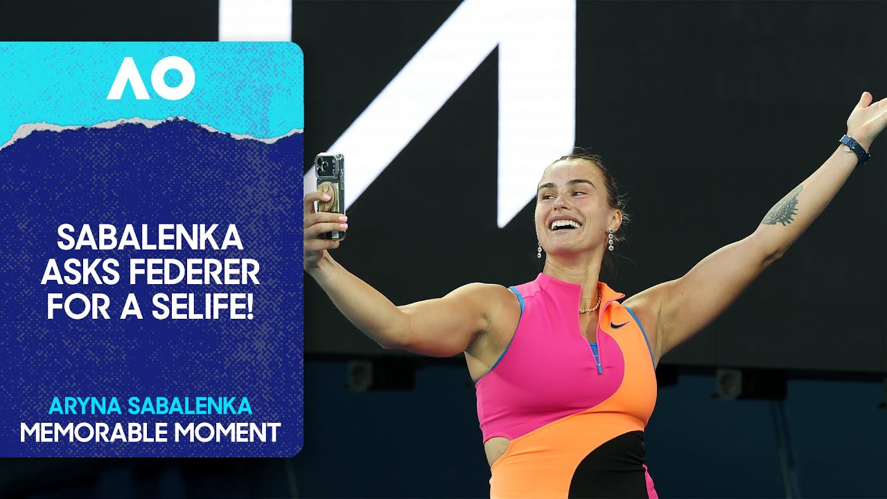 Aryna Sabalenka Gets Selfie with Legends | Australian Open 2026