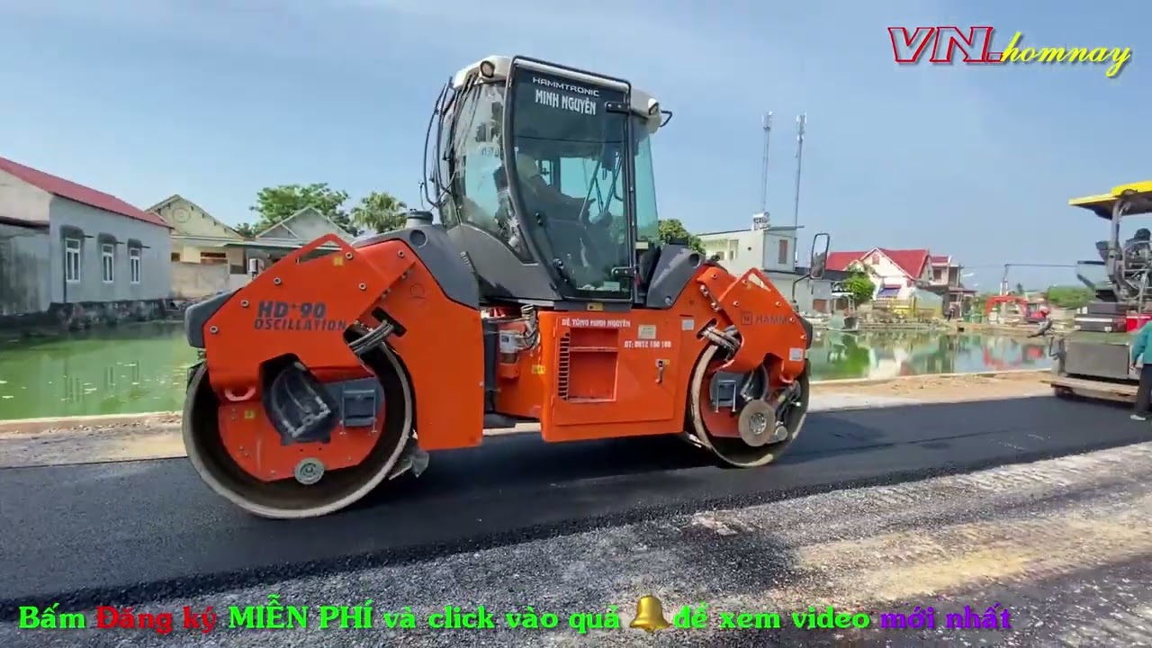 XE LU, XE TẢI, XE TRẢI THẢM BÊ TÔNG NHỰA NÓNG MẶT ĐƯỜNG LÀNG XÃ XUÂN LAI, HUYỆN THỌ XUÂN