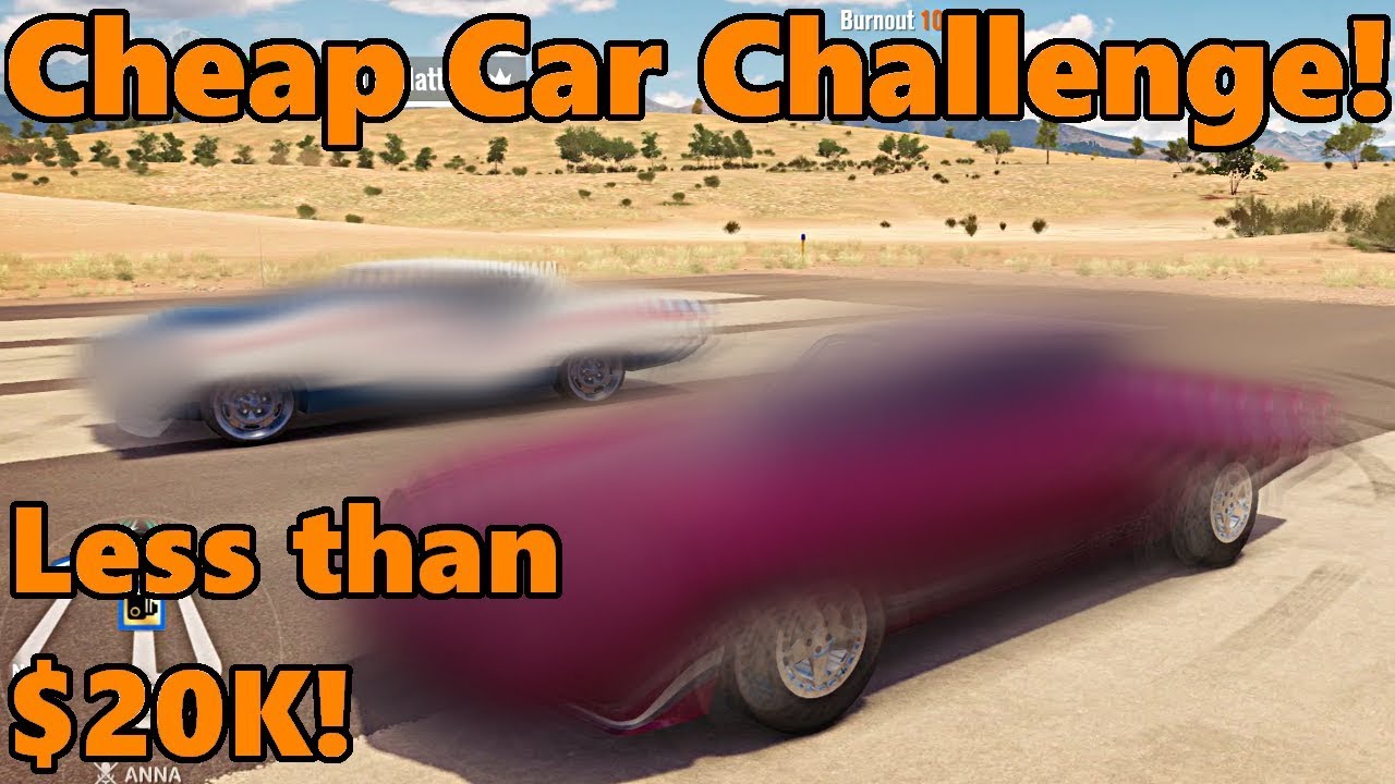 Forza Horizon 3 CHEAP CAR CHALLENGE! (Over 1,000 HP For Less Than 20K!?) Classic Muscle Cars