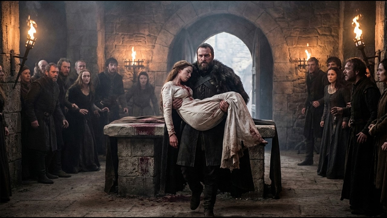 They Left Her Bleeding at the Altar — The Alpha King Carried Her Out in His Arms