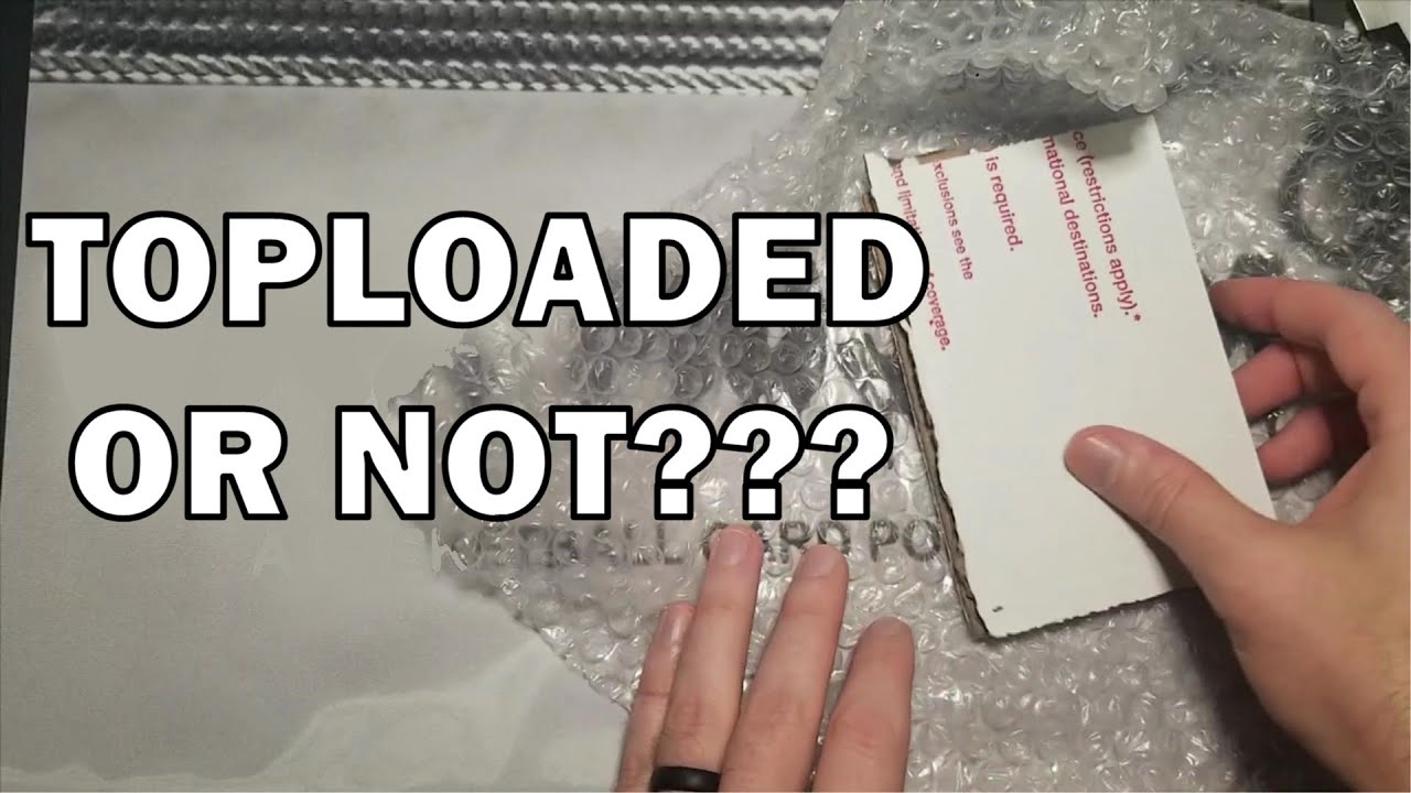 A Package From Probstein123: Toploaded or Not???