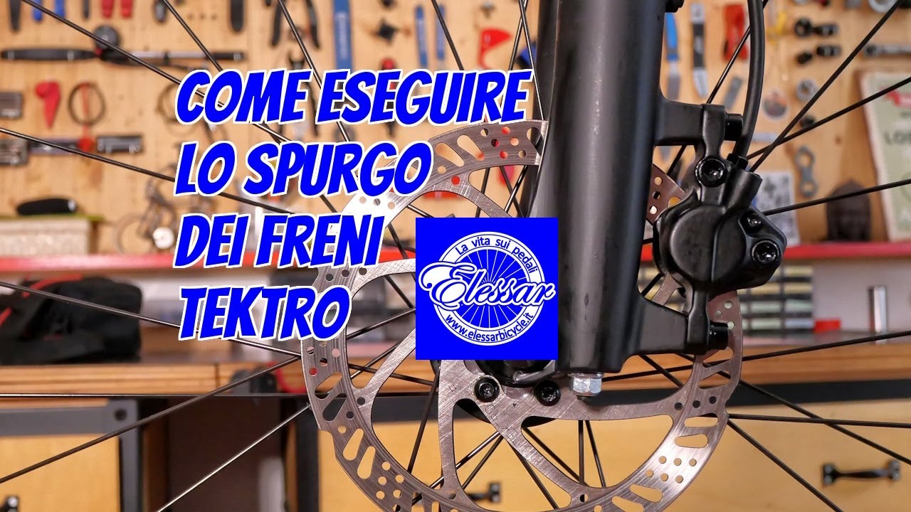 Come eseguire lo spurgo dei freni Tektro