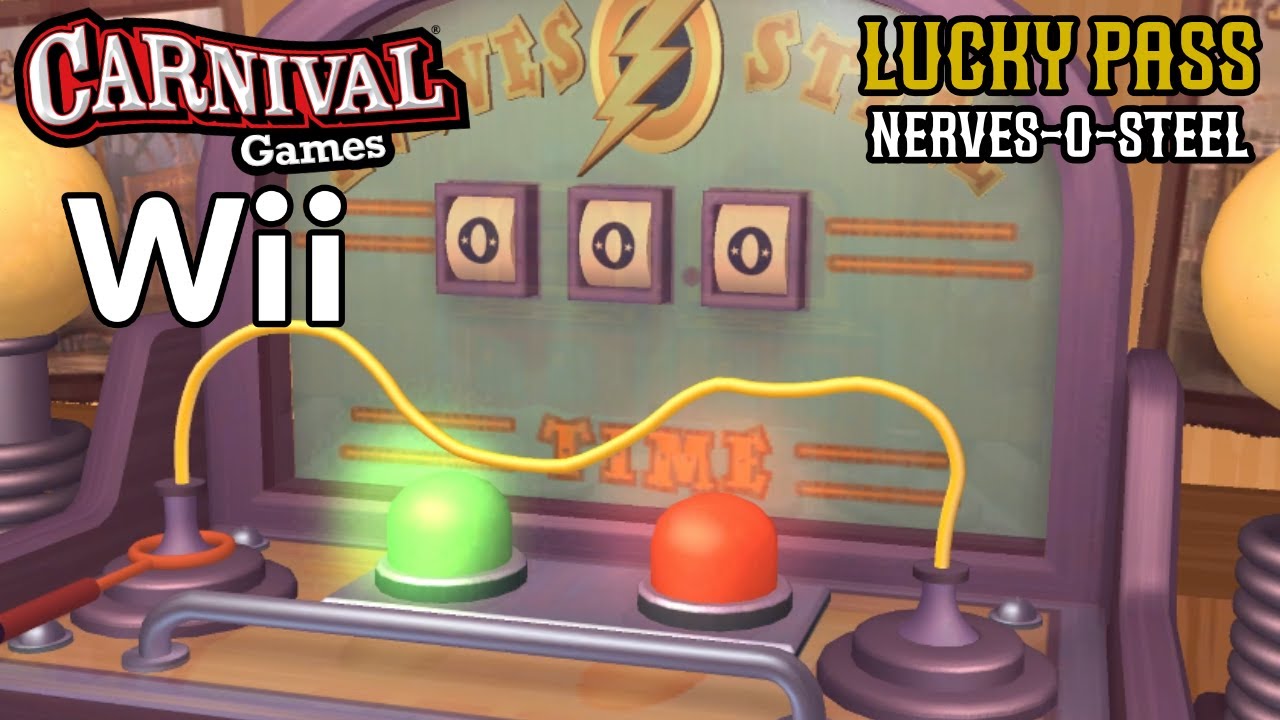Carnival Games (Wii) — Nerves-O-Steel: рекорды и все призы [Счастливый пропуск]